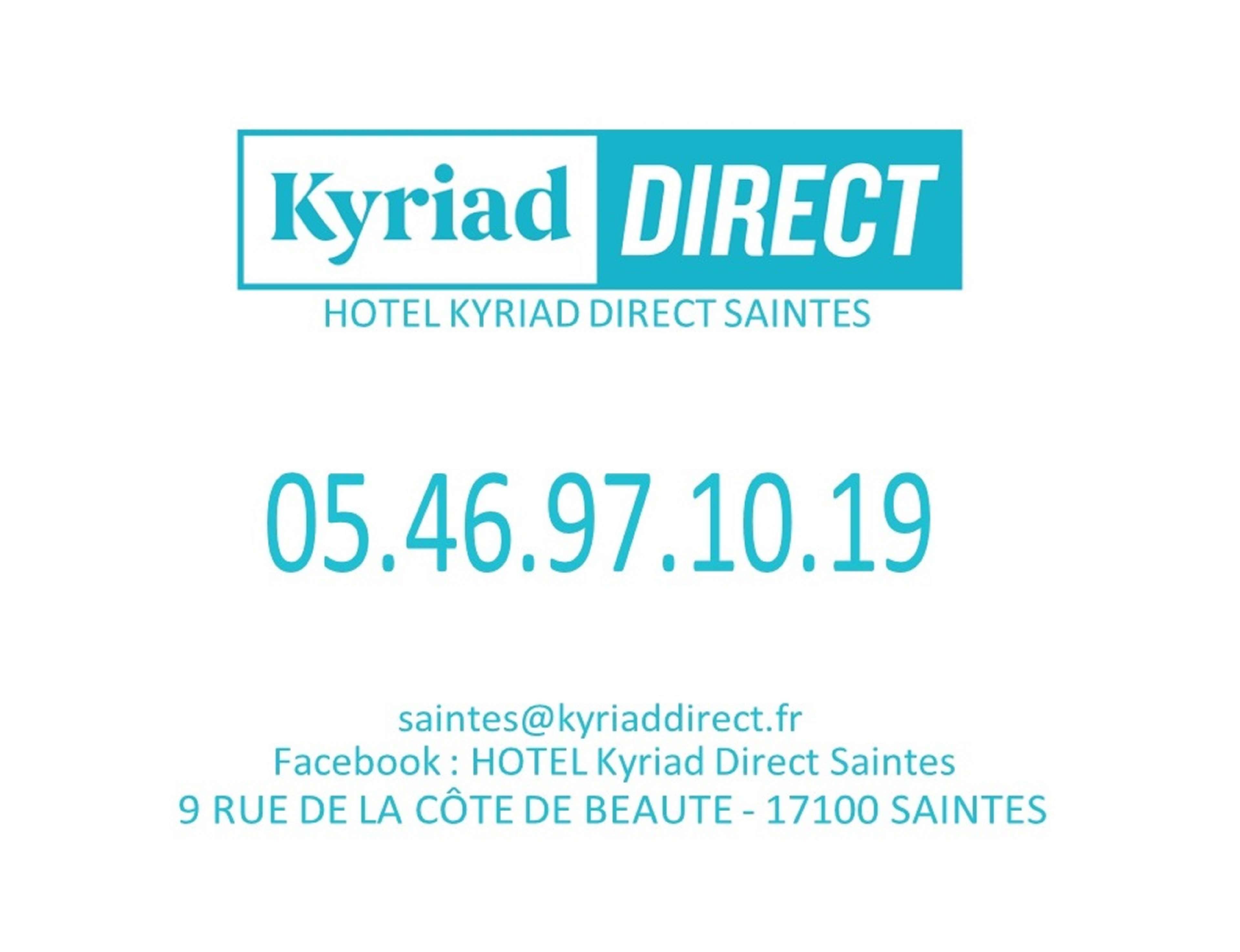 Kyriad Direct Saintes Exterior foto